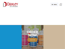 Tablet Screenshot of daxley.com